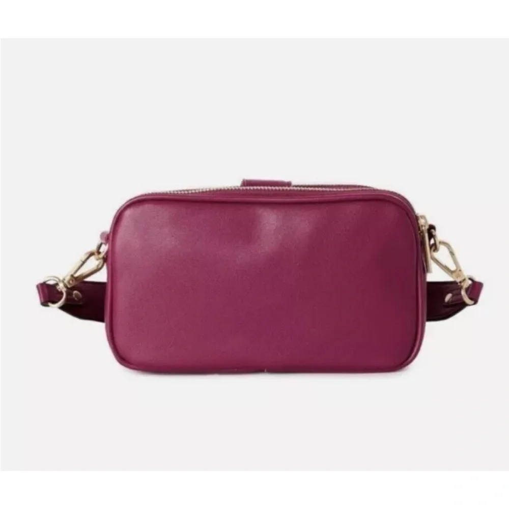 Time and Tru Womens Pink Annamarie Small Crossbody Purse - Picture 3 of 4